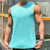 economico T-shirt e Canottiere da Corsa-Per uomo Canotta da allenamento Canotta da corsa Canotta da palestra Senza Maniche Gilet / Panciotto Casuale Athleisure Asciugatura Rapida Morbido Traspirante Allenamento in Palestra Camminata Jogging
