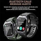 economico Smartwatch-C28 Orologio intelligente 2.02 pollice Intelligente Guarda Bluetooth ECG + PPG Pedometro Avviso di chiamata Compatibile con Android iOS Da donna Da uomo Standby lungo Chiamate in vivavoce Impermeabile