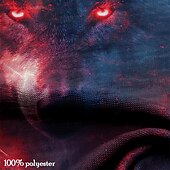 preiswerte T-Shirts mit Tiermuster-Herren Tiermotiv Wolf Flamme T Shirt Kurzarm T-Shirt 3D-Druck Rundhalsausschnitt Hemd Mode Designer Galaxis Straße Sport im Freien Schwarz 1 Schwarz 3 Schwarz 2 Sommer Frühling Bekleidung S M L XL