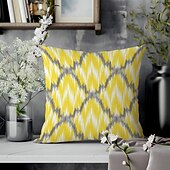 cheap Boho Style-Bohemian Decorative Toss Pillows Cover 4PC Soft Square Cushion Case Pillowcase for Bedroom Livingroom Sofa Couch Chair