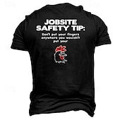 preiswerte Lustige T-Shirts für Männer-Männer Erwachsen Humor Unisex Buchstaben Grafikdrucke T-Shirt Kurzarm T-Shirt 3D Druck Crew-Neck Shirt Vintage Sport Designer Outdoor Straße Täglich Schwarz Weiß Gelb Sommer Kleidung S M L XL
