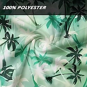 olcso Férfi hawaii póló-Kentucky Derby Férfi Hawaii pólóingek Golfing Rövid ujjú Pólóingek Galléros ingek Strandruházat Nyaralási viselet Trópusi viselet Party ruhák Gombok 3D nyomtatás Tavaszi nyár Lóhere