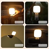 abordables Lampes annulaires-Lumière de remplissage de poche rechargeable, lumière douce pour selfie, clip de lumière de téléphone portable à LED pour téléphone, appareil photo, ordinateur portable, vlog de conférence de maquillage