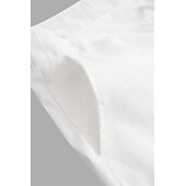 economico Vacanza-Per uomo Pantaloni di lino Pantaloni Pantaloni estivi Pantaloni da spiaggia Tasca frontale Gamba dritta Liscio Comfort Traspirante Informale Giornaliero Per eventi Di tendenza Originale Bianco Blu