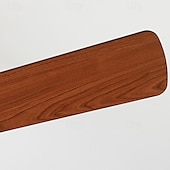 economico Ventilatore da soffitto con luci-ventilatori a soffitto a led luce sospesa a soffitto per cucina sala da pranzo 1 luce 105/120/130 cm acrilico 3 colori-luce moderna camera da letto in stile nordico caffè 110-240v