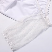 お買い得  ディアンドルセット-Oktoberfest ドレス ギャザースカート セット ミディ丈 バイエルン メイド ドイツ語 ミュンヘン メドウズ 女性用 伝統的なスタイルの布