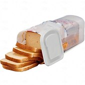 cheap Fruit &amp; Vegetable Tools-Bread Box, Fresh Bread Storage Container, Bread Loaf Storage Dispenser, Bread Toast Storage Box, Bread Storage Dispenser, Bread Crisper, Grain Storage Box, Ingredients To-Go Box, Food Storage Box