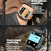 Χαμηλού Κόστους Smartwatch-696 KR82 Εξυπνο ρολόι 2.1 inch Έξυπνο ρολόι Bluetooth ΗΚΓ + PPG Βηματόμετρο Υπενθύμιση Κλήσης Συμβατό με Android iOS Γυναικεία Άντρες Κλήσεις Hands-Free Υπενθύμιση Μηνύματος IP 67 Θήκη ρολογιού 46mm