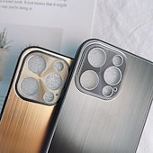 cheap iPhone Cases-Phone Case For iPhone 15 Pro Max Plus iPhone 14 13 12 11 Pro Max Plus Back Cover Shockproof TPU Metal
