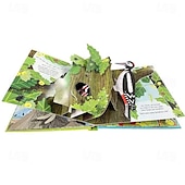 cheap Gifts-Pop-Up Fairy Tales 3D Picture Book Laser Cut, Eco-Friendly, High-Quality Paper Perfect for Anniversaries, Birthdays, Weddings Exquisite, Unique Designs Add Personal Greetings