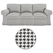 baratos Cobertura de Sofa-Capa de Sofá 100% Algodão Floral Almofadada