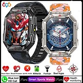 Χαμηλού Κόστους Smartwatch-696 KR82 Εξυπνο ρολόι 2.1 inch Έξυπνο ρολόι Bluetooth ΗΚΓ + PPG Βηματόμετρο Υπενθύμιση Κλήσης Συμβατό με Android iOS Γυναικεία Άντρες Κλήσεις Hands-Free Υπενθύμιση Μηνύματος IP 67 Θήκη ρολογιού 46mm