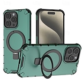 halpa iPhone-kotelot-puhelin Etui Käyttötarkoitus iPhone 16 iPhone 15 Pro Max Plus iPhone 14 13 12 11 Pro Max Plus Takakuori Tuella Tukee langatonta latausta Iskunkestävä TPU PC