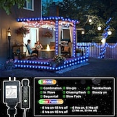 お買い得  プラグイン式電源-100M フレキシブルＬＥＤライトストリップ ストリングライト クリスマスストリングライト 1000 LED 2835 SMD 温白色 マルチカラー ネットホワイト クリエイティブストリングライト ホリデーライト パーティー ホリデー ウェディング 31 V