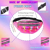 economico Outfit-Retrò Vintage Disco Anni '80 Abiti Tutu Marsupio Regina Ragazza da festa degli anni '80 Costume Per donna Mascherata Addio al Nubilato Parata dell'Orgoglio Mese dell'orgoglio Adulti Braccialetto