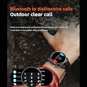 abordables Relojes inteligentes-696 DK68 Reloj inteligente Rastreador de fitness ECG PPG Recordatorio de llamadas Android iOS IP67 47mm 1.53