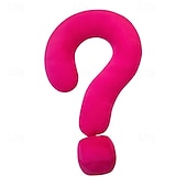 economico Imbottitura per cuscini-cuscino da viaggio con punto interrogativo, cuscino da aereo in memory foam per collo di adulti/bambini &amp;amp; cuscino di supporto per la schiena leggero per dormire in campeggio in casa, in ufficio,