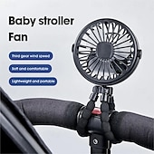 cheap Heating &amp; Cooling-Octopus Fan Easy to Carry Multi-Functional Folding Office Desktop Outdoor Camping Stroller Handheld Fan Baby Stroller Fan Hand Held Bicycle Portable FanVentilator Silent Outdoor Cooler Neck Fan