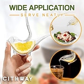 お買い得  果物＆野菜調理用品-鳥型レモン絞り器、レモンジューサー アクリル製 手動ジュースライム絞り器 鳥型レモンスライスウェッジ絞り器