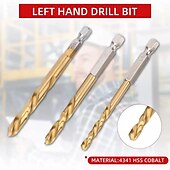 economico Strumenti ed accessori casa-Set di estrattori di viti da 11 pezzi e set di estrattori di viti con supporto universale per punte da trapano, set di punte da trapano metriche, set di estrattori per punte da trapano inverse per la rimozione di viti, bulloni e prigionieri rotti