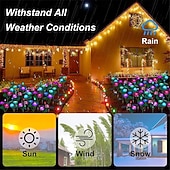 cheap Pathway Lights &amp; Lanterns-Solar Lotus Lantern - 7 Color Changing Waterproof LED Decorative Pathway Light for Garden, Courtyard, Lawn, Wedding and Festival Atmosphere 1PC