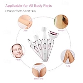cheap Smart Appliances-4-in-1 Electric Shaver for Women -Multipurpose Facial Legs &amp;Underarm Trimmer with Wet/Dry Hair Removal - USB Rechargeable.Portable -Ideal Holiday Gift