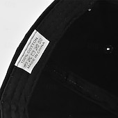 preiswerte Baseballkappe für Herren-Herren Cap Basecap Sonnenhut Kappe Schwarz Marineblau Baumwolle Bestickt Modisch Brautkleider schlicht Strasse Täglich Buchstabe Einstellbar Sonnenschutz Atmungsaktiv