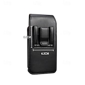 cheap Universal Phone Bags-Men Cellphone Loop Holster Case Belt Waist Bag Props PU Leather Purse Phone Wallet Vintage Belt Mobile Phone Protective Sheath