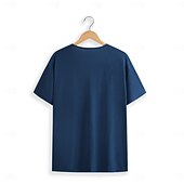 preiswerte Basic-T-Shirts-Herren T Shirt T-Shirt Langarm V Ausschnitt Frühling &amp; Sommer Einfach Mode Designer Basic Schnürung Urlaub Straße Ausgehen Schwarz Blau Grün Top T-Shirt für Herren