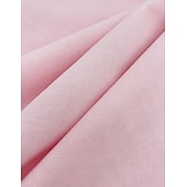 abordables Maillots de plage-Costumes en lin pour mariage à la plage pour hommes rose été couleur unie ajustement standard deux pièces à simple boutonnage deux boutons