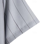 abordables chemise boutonnée pour homme-Homme Chemise Chemise d'été Chemise Décontractée Chemise de Plage Chemise Boutonnée Chemises à rayures Noir Blanche Vert Manche Courte Rayures Col Rabattu Vêtements de rue Vacances Vêtement Tenue