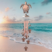 cheap Wall Sculptures-Pure Hand-Made Copper Wind Chimes,Animals Wind Chimes for Outside Clearance Copper Windchimes Outdoors Patio Decor House Warming Gifts Outdoor Wind Chimes Garden Decor for Outside Porch Yard Decoratio