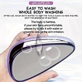 cheap Hair Removal-Magic Hair Eraser Remover For Women And Men Back Arms And Legs, Reusable And Washable, Painless Exfoliator Hair Remover Device, Bikini Trimmer, Portable Epilator