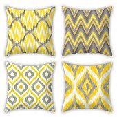 cheap Boho Style-Bohemian Decorative Toss Pillows Cover 4PC Soft Square Cushion Case Pillowcase for Bedroom Livingroom Sofa Couch Chair