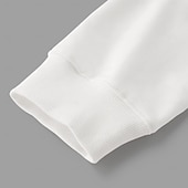 abordables Sudaderas y Sudaderas Elite para Hombres-Hombre Sudadera Negro Blanco Con Capucha Plano Deporte Diario Festivos Algodón Ropa de calle Fresco Casual Primavera &amp; Otoño Ropa Sudaderas con capucha Sudaderas Manga Larga