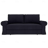 economico Copridivano-Copridivano letto in cotone al 100% di colore uniforme foderine in cotone trapuntato