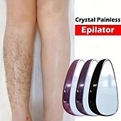 cheap Hair Removal-Magic Hair Eraser Remover For Women And Men Back Arms And Legs, Reusable And Washable, Painless Exfoliator Hair Remover Device, Bikini Trimmer, Portable Epilator