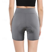 billige Bukser, shorts og skjørt til kvinner-WOSAWE Dame Sykkelshorts Fôrede sykkelshorts Sykkel Shorts Fôrede shorts Slank Fasong sport Pustende Hurtigtørkende Høy Elastisitet Bekvem Svart Rosa Klær Sykkelklær