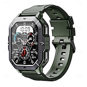 billige Smartarmbånd-696 C28 Smartklokke 2.02 tommers Smart armbånd Smartwatch blåtann Skritteller Samtalepåminnelse Søvnmonitor Kompatibel med Android iOS Herre Håndfri bruk Meldingspåminnelse IP 67 42mm urkasse