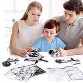 voordelige Autohangers &amp; Ornamenten-6-in-1 robot op zonne-energie kit speelgoed cadeaus voor kinderen 8 9 10 11 12 13 jaar oud educatief gebouw wetenschappelijk experiment set verjaardag voor kinderen jongens meisjes halloween kerst en