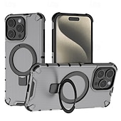 halpa iPhone-kotelot-puhelin Etui Käyttötarkoitus iPhone 16 iPhone 15 Pro Max Plus iPhone 14 13 12 11 Pro Max Plus Takakuori Tuella Tukee langatonta latausta Iskunkestävä TPU PC