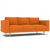 baratos Cobertura de Sofa-Capa de Sofá em Veludo Cor Sólida Capas Acolchoadas em Veludo