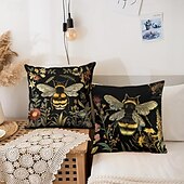 billige dyrestil-sommerbier dekorative kasteputetrekk 1stk mykt firkantet putetrekk putetrekk til soverom stue sofa sofastol