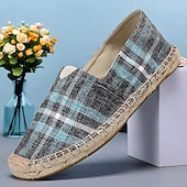 economico Slip-ons e mocassini da uomo-Per uomo Mocassini e Slip-Ons Mocassini comodi Di corda Comodo Antiscivolo Mocassino Blu Grigio