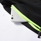billiga Vardagsshorts-Herr Svett shorts Shorts Casual shorts Lappverk Snörning Elastisk midja Färgblock Komfort Andningsfunktion Kort Utomhussport Dagligen Löpning Elegant Ledigt Svart / röd Svart Microelastisk