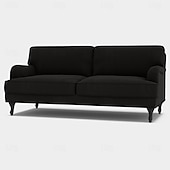preiswerte Sofabezug-100% Baumwolle Sofaüberwurf 3-Sitzer Einfarbig Gesteppt