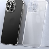זול נרתיקים לאייפון-טלפון מגן עבור אייפון 16 iPhone 15 Pro Max iPhone 14 Pro Max אייפון 13 פרו מקס כיסוי אחורי שקוף עמיד בזעזועים PC