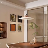 cheap Drum &amp; Cone Design-LED Pendant Light 3-Color Light 40cm 1-Light Vintage Industrial Metal Contemporary Modern Style CE Certified Dining Room Bedroom 110-240V
