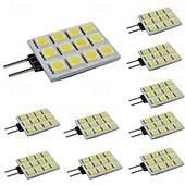 baratos Luzes LED de Dois Pinos-G4 lâmpada led 12v 1w substituição 10w lâmpada halógena para quarto extrator de exaustor de cozinha sala de jantar 10 peças