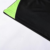 billiga Vardagsshorts-Herr Svett shorts Shorts Casual shorts Lappverk Snörning Elastisk midja Färgblock Komfort Andningsfunktion Kort Utomhussport Dagligen Löpning Elegant Ledigt Svart / röd Svart Microelastisk